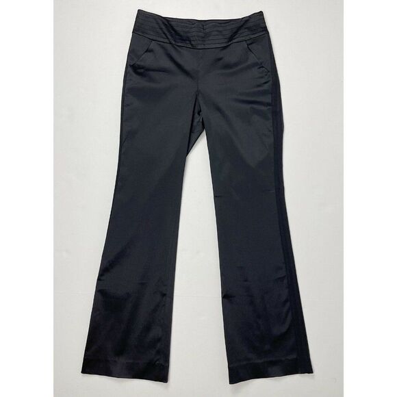 Vintage Landers Star Collection Black Satin Pants - Picture 2 of 8